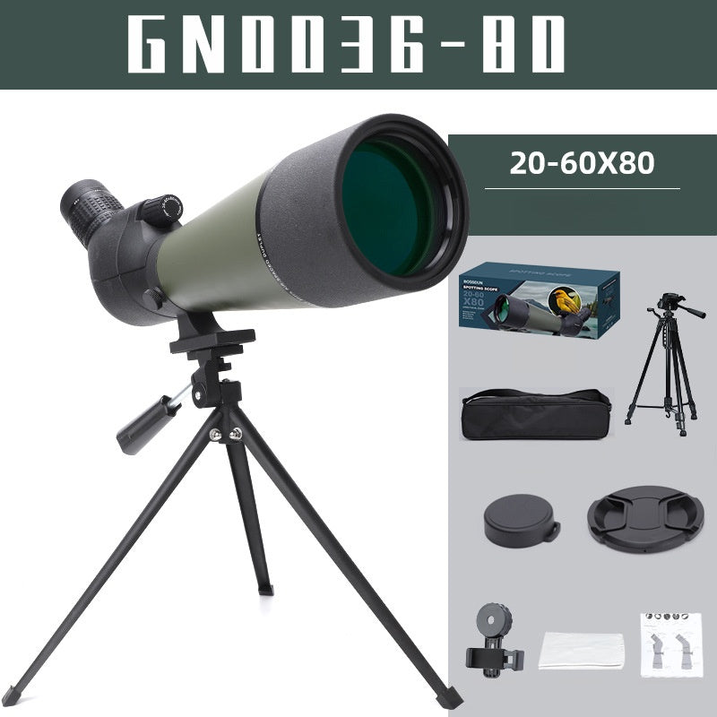 🌿🌄 20-60x80 Spotting Scope with Tripod | BAK4 HD Waterproof for Bird Watching & Wildlife Observation | Phone Holder + Carrying Bag 🦅 #WildlifeWatching #OutdoorGear 🌿🌄 20-60x80 Spotting Scope with Tripod | BAK4 HD Waterproof for Bird Watching & Wildlife Observation | Phone Holder + Carrying Bag 🦅 #WildlifeWatching #OutdoorGear